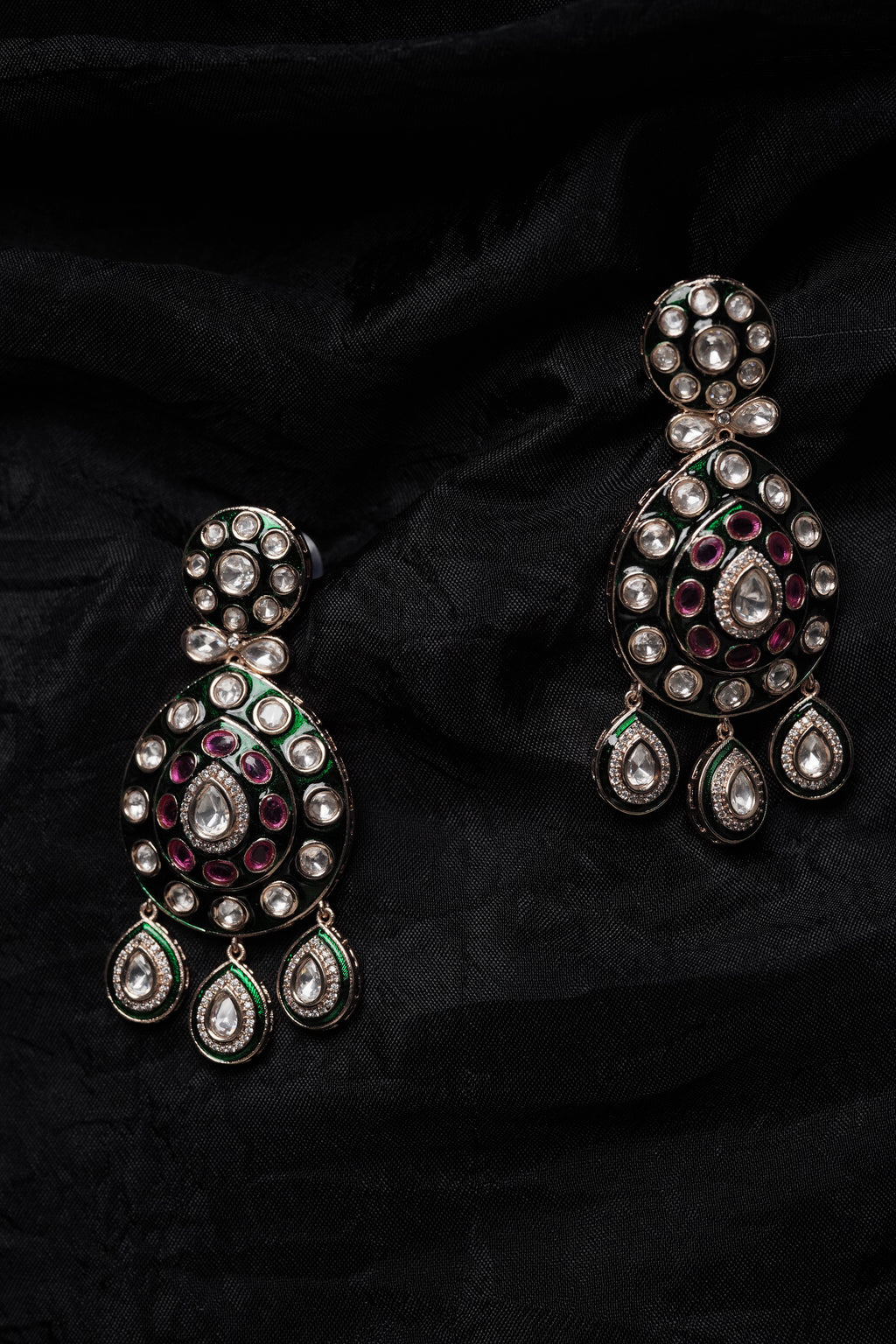 Maharani Moissanite Choker Necklace Set